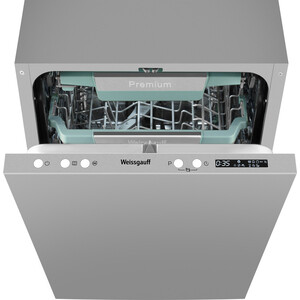 Встраиваемая посудомоечная машина Weissgauff BDW 4575 D Inverter AutoOpen Timer Floor - фото 2