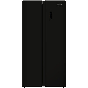 Холодильник Weissgauff WSBS 500 Inverter NoFrost Black