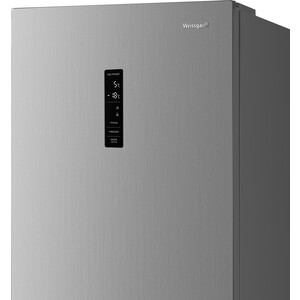 Холодильник Weissgauff WRK 185 Total NoFrost Inverter Inox