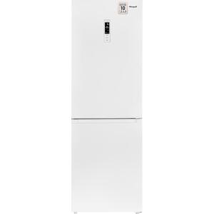 Холодильник Weissgauff WRK 185 Total NoFrost Inverter White холодильник side by side weissgauff wsbs 600 beg nofrost inverter