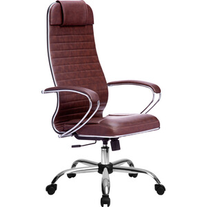 Кресло Метта МЕТТА-6 (MPES) / подл.116 / осн.003 Темно-коричневый кресло метта su mr 4 vivaldi подл 078 осн 003 темно розовый
