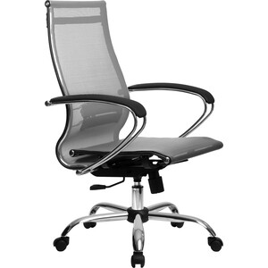 Кресло Метта МЕТТА-9 (MPRU) / подл.131 / осн.003 Серый / Серый