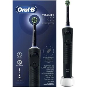 Электрическая зубная щетка Oral-B Vitality Pro D103.413.3 черный