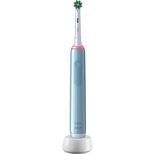 Электрическая зубная щетка Oral-B Pro 3/D505.513.3 CrossAction голубой электрическая зубная щетка oral b pro 700 белый розовый