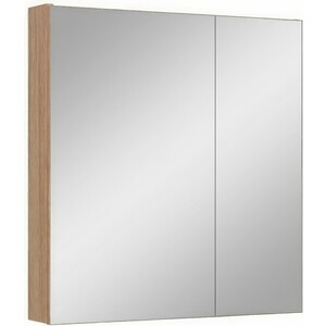 Зеркальный шкаф Runo Лада 60х65 графит (00-00001161) зеркальный шкаф 80x71 см графит матовый белый матовый l r style line стокгольм лс 00002325