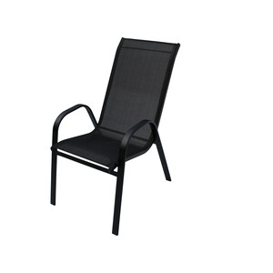 Набор мебели Garden story Сан-Ремо 2 (4 кресла+стол, каркас черный, сиденья черные) (SC-092KD, ZRTA3433)