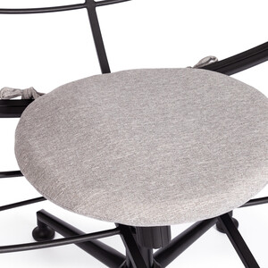 Кресло TetChair CLOUDE рогожка/металл, серо-бежевый, 3M 16/2 (21515)