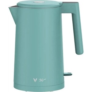 Чайник электрический Viomi Double-layer kettle Green (V-MK171B) чайник заварочный стеклянный с бамбуковой крышкой bellatenero эко 400 мл 13 5×10×10 5 см