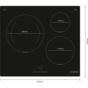 Индукционная варочная панель Bosch PUJ611BB5E