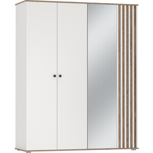 Шкаф для одежды ОЛМЕКО 51.15 ''Либерти'' (опора h 20 мм) Белый / Дуб Каньон (ML876880921)