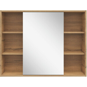 Зеркальный шкаф Sanstar Lavanti 95х73 дуб вотан (447.1-2.4.1.) зеркальный шкаф sanstar тоскана 50х73 дуб сонома светлый 407 1 2 4 1