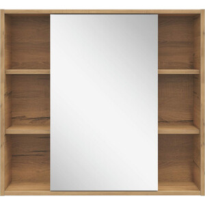 Зеркальный шкаф Sanstar Lavanti 80х73 дуб вотан (446.1-2.4.1.) зеркальный шкаф sanstar тоскана 60х73 дуб сонома светлый 408 1 2 4 1