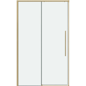 Душевая дверь Grossman Galaxy 110х195 прозрачная, золото сатин (100.K33.01.110.32.00) душевая дверь niagara nova 120х195 прозрачная холодное золото ng 43 12ag