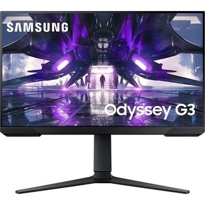 Монитор Samsung 24'' Odyssey G3 S24AG320NI черный VA LED 1ms 16:9 монитор samsung odyssey ark s55bg970ni