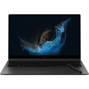 Ноутбук Samsung Galaxy Book 2 Pro 360 NP950 i7 1260P 16Gb SSD512Gb Iris Xe 15.6'' AMOLED Touch 1920x1080 Windows 11 Home grey (NP950QED-KA1IN) over the knee extended apron kitchen home dirt resistant strap type dirt resistant oil resistant workwear supermarket waistband