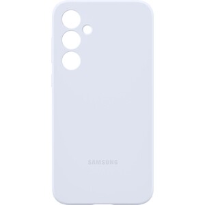 Чехол Samsung для Galaxy A35 Silicone Case светло-голубой (EF-PA356TLEGRU) чехол на samsung galaxy s22 ultra с защитой камеры голубой