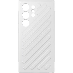 Чехол Samsung для Galaxy S24 Ultra Shield Case светло-серый (GP-FPS928SACJR) cиликоновый чехол qvatra для наушников airpods 3 серый