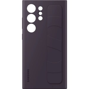 Чехол Samsung для Galaxy S24 Ultra Standing Grip Case темно-фиолетовый (EF-GS928CEEGRU) чехол ubear touch case для ipad pro 11” soft touch темно серый