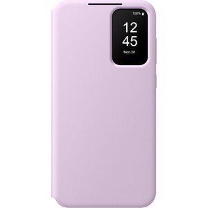 Чехол Samsung для Galaxy A35 Smart View Wallet Case лавандовый (EF-ZA356CVEGRU) чехол на samsung s23 plus kruche flip royal view фиолетовый книжка с карманом с ремешком