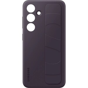 Чехол Samsung для Galaxy S24 Standing Grip Case темно-фиолетовый (EF-GS921CEEGRU) чехол spigen ultra hybrid для iphone 14 pro acs05577 фиолетовый