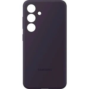 Чехол Samsung для Galaxy S24+ Silicone Case темно-фиолетовый (EF-PS926TEEGRU) чехол защитный vlp dual folio для ipad air 2020 10 9 темно зеленый