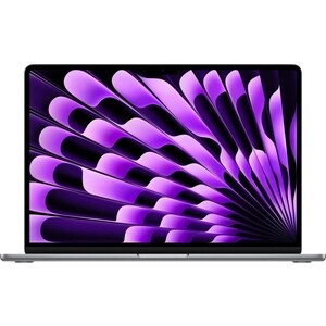 Ноутбук Apple MacBook Air A3114 M3 8 core 8Gb SSD256Gb/10 core GPU 15.3'' Liquid Retina (2880x1864) Mac OS grey space WiFi BT Cam (MRYM3JA/A) ноутбук apple macbook air m1 7 core gpu 8 256гб русская клавиатура mgn63 13 3 серый