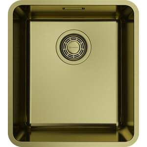 Кухонная мойка Omoikiri Omi 37-U/I Ultra светлое золото (4997400) сифон для кухонной мойки omoikiri wk 1 a lg с клапаном автомат светлое золото 4956469