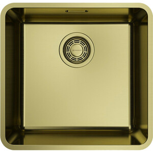 Кухонная мойка Omoikiri Omi 43-U/I Ultra светлое золото (4997412) арматура с клапаном автоматом omoikiri wk 2 a lg светлое золото 4956495