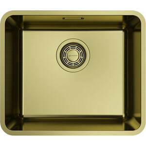 Кухонная мойка Omoikiri Omi 43-U/I Ultra Mini светлое золото (4997403) мыльница milacio ultra круглая золото mcu 962 gd