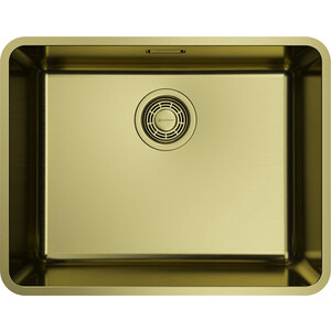 Кухонная мойка Omoikiri Omi 53-U/I Ultra светлое золото (4997409) защелка врезная стандарт 8510 ps pb 10149 пустая золото