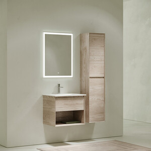 Мебель для ванной Sancos Marmi 1.0 60х45 дуб галифакс натуральный мебель для ванной sancos delta 60х45 дуб светлый белый