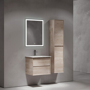 Мебель для ванной Sancos Marmi 2.0 60х45 дуб галифакс натуральный мебель для ванной sancos delta 60х45 дуб светлый белый