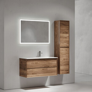 Мебель для ванной Sancos Marmi 2.0 100х45 правая, дуб чарльстон мебель для ванной sancos snob r 100х45 правая beige soft