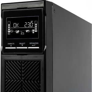 ИБП Systeme Electric Smart-Save Online SRT 1000 ВА, конвертируемый 2U, 230 В, 8 розеток IEC C13, SmartSlot, LCD, USB HID, SNMP карта Вид№3