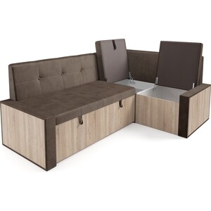

Кухонный угловой диван Mebel Ars Таллин (Бархат шоколадный STAR VELVET 60 COFFEE) 211х83х141 см (M11-21-3), Таллин (Бархат шоколадный STAR VELVET 60 COFFEE) 211х83х141 см (M11-21-3)