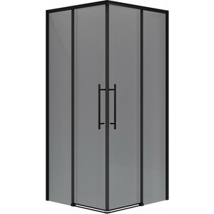 Душевой уголок Niagara Nova 90x90 тонированный, черный матовый (NG-2829-34BLACK)