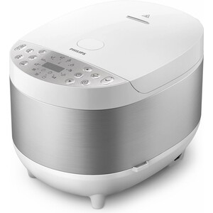 Мультиварка Philips HD4713/40 белый/серебристый мультиварка philips viva collection hd3136 03