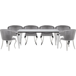 

Обеденная группа Woodville Асуна white / gray (599470), Асуна white / gray (599470)
