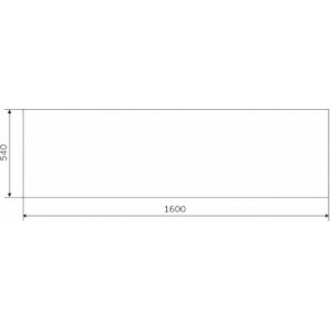 Фронтальная панель Am.Pm Gem 160 (W93A-160-070W-P)