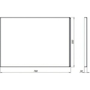 Боковая панель Aquanet Lotos 80 (330886)