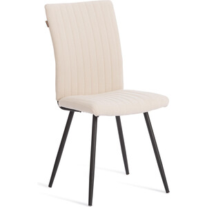 TetChair Monte Carlo, флок , 50х55х93, молочный/черный, 4 (24609)