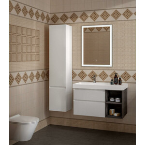 Тумба под раковину Kerama Marazzi Cubo 90 белая (CUB.90Lh\WHT.M)