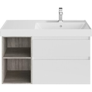 Тумба под раковину Kerama Marazzi Cubo 90 белая (CUB.90Rh\WHT.M)