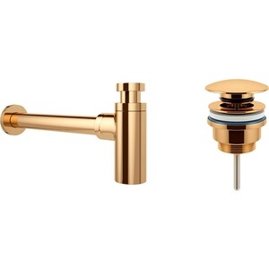 

Сифон для раковины Wellsee Drainage System с донным клапаном, золото (182126003), Drainage System с донным клапаном, золото (182126003)