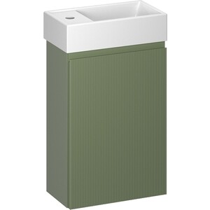 

Тумба с раковиной Wellsee WC Area 40х22 подвесная, смеситель слева, матовая зеленая (221805002), WC Area 40х22 подвесная, смеситель слева, матовая зеленая (221805002)