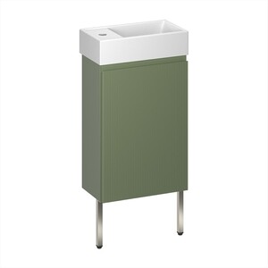 

Тумба с раковиной Wellsee WC Area 40х22 напольная, смеситель слева, матовая зеленая (221805004), WC Area 40х22 напольная, смеситель слева, матовая зеленая (221805004)