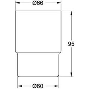 Запасной стакан для ванны Grohe Essentials для держателя 40369 (40372001)