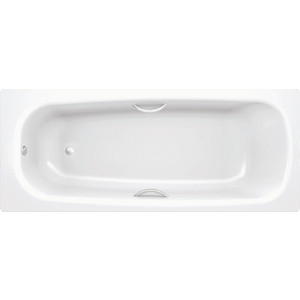 Ванна стальная BLB Universal HG 170х75 см 3.5 мм с отверстиями для ручек с шумоизоляцией (B75HTH001) ванна kaldewei eurowa form plus сталь 160x70 см