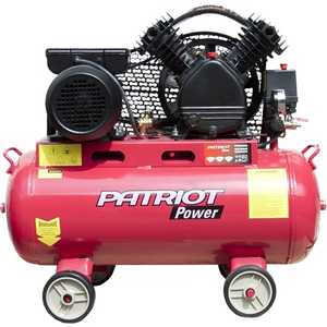 Компрессор ременной PATRIOT PTR 50/450A автомобильный компрессор качок к90x2c портативный двухцилиндровый