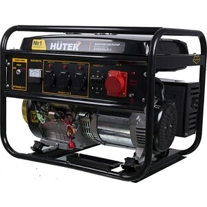 Генератор бензиновый Huter DY8000LX-3 генератор бензиновый huter dy9500lx 3